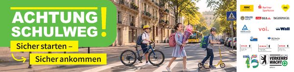 Offizielles Motiv der Berliner Schulanfangsaktion 2026